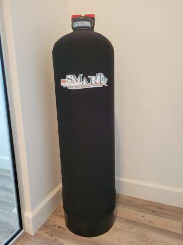 Salt Free water softener alternative installed