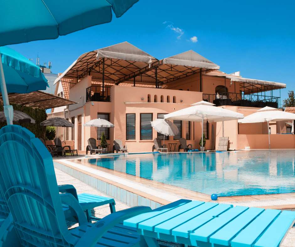 photo of new developmemnt using watre for swiming pool