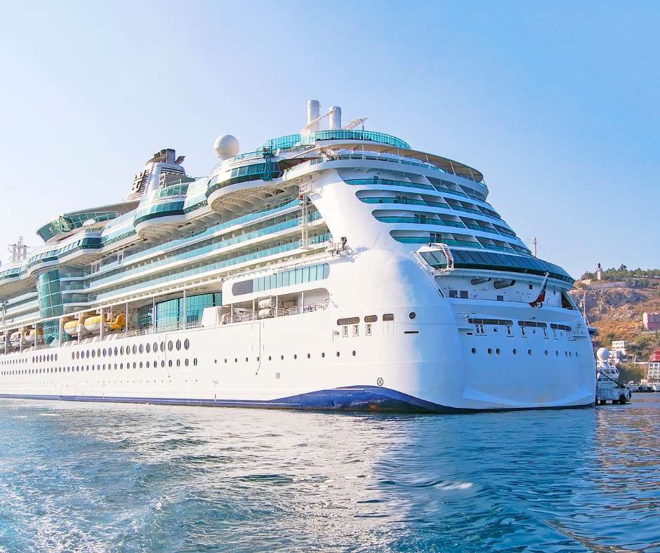 photo of cruise and ship need water treatment unit