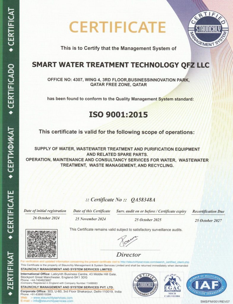 iso 9001 certificate