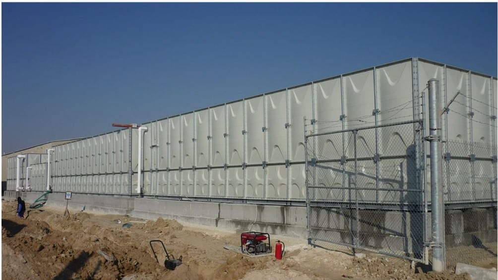 Photo of GRP tank