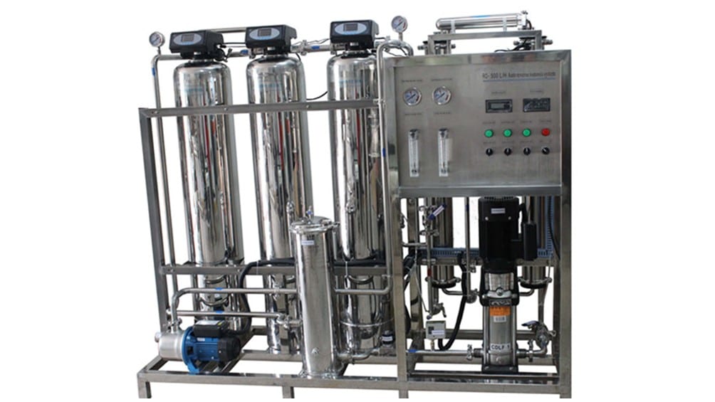 Reverse Osmosis under construction