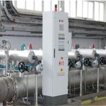 photo of installed Automatic self cleaning filter