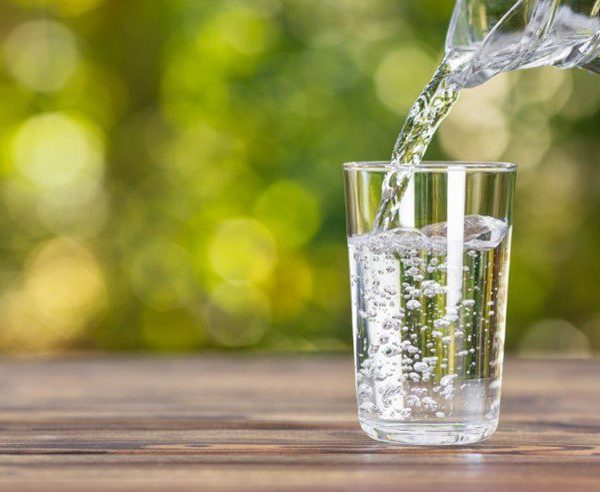 drinking water quality in glass